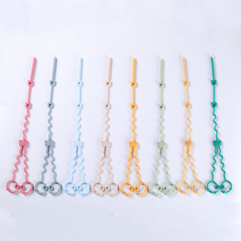 Baby Food Product - Catena per ciuccio in silicone per