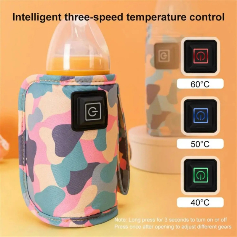Baby Food Warmer - Scaldabiberon USB da Viaggio, Borsa Termica