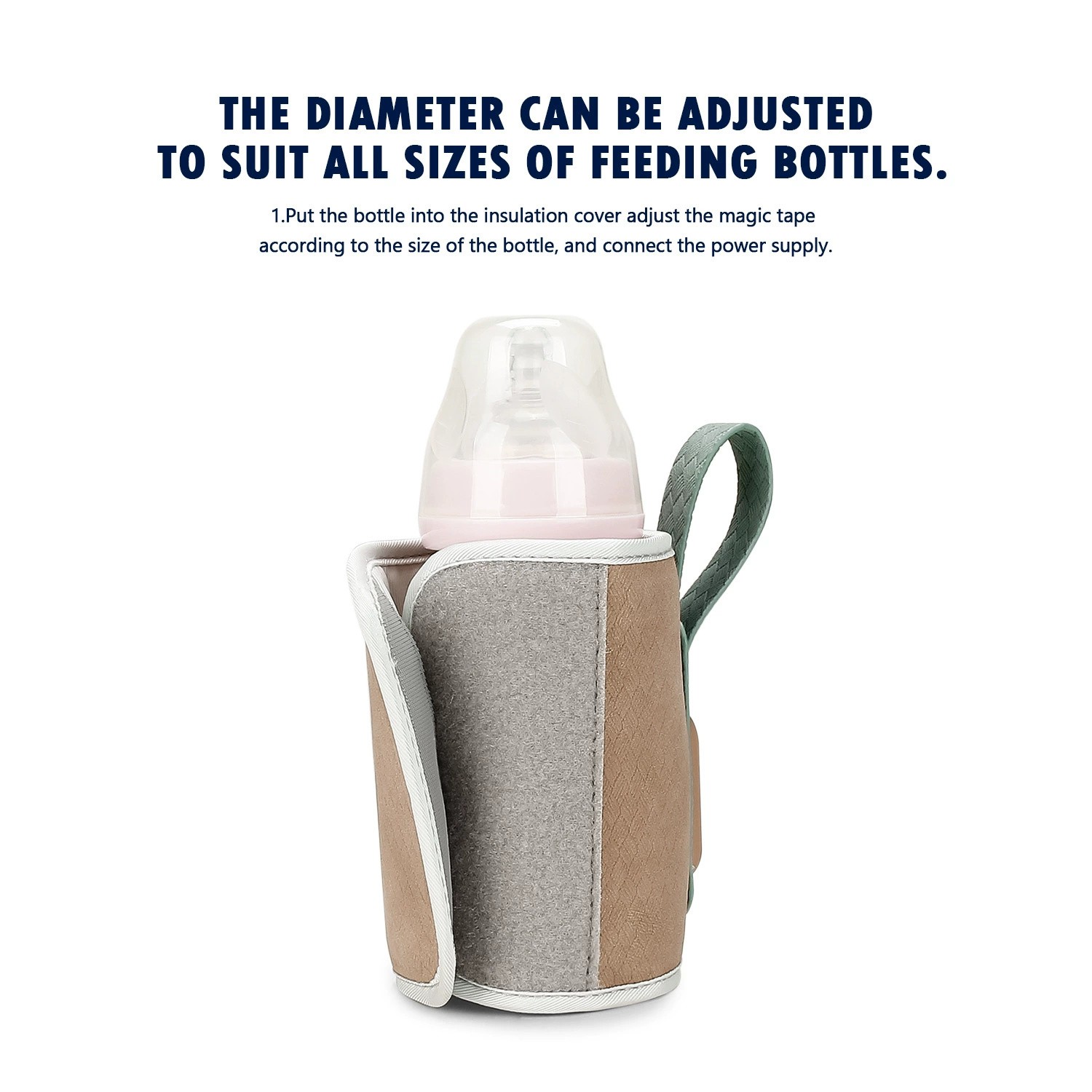 Baby Food Warmer - Borsa Scaldabiberon USB Portatile per Auto,