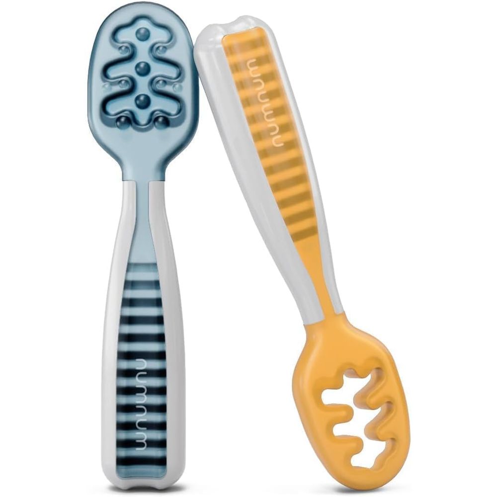 Self Feed Spoon - Set per l'alimentazione dei neonati, cucchiai