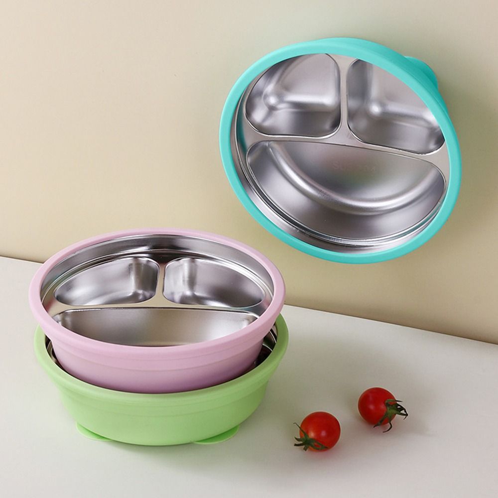 Baby Food Freezer Tray - Ventosa in silicone Piatto da pranzo