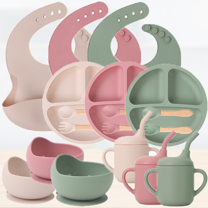 Baby Food Product - Set di stoviglie in silicone per