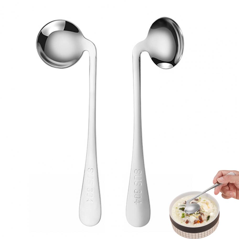 Self Feed Spoon - Cucchiaio a gomito in acciaio inossidabile