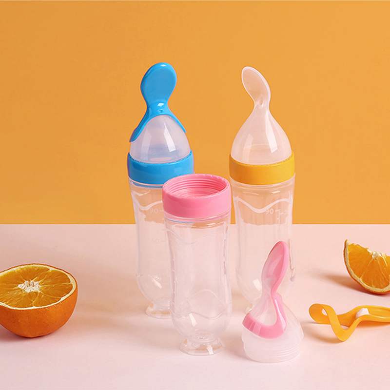 Self Feed Spoon - Spremere il biberon in silicone Neonato
