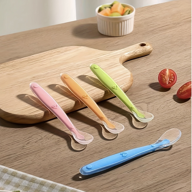 Self Feed Spoon - 1/2 cucchiai in silicone con punta