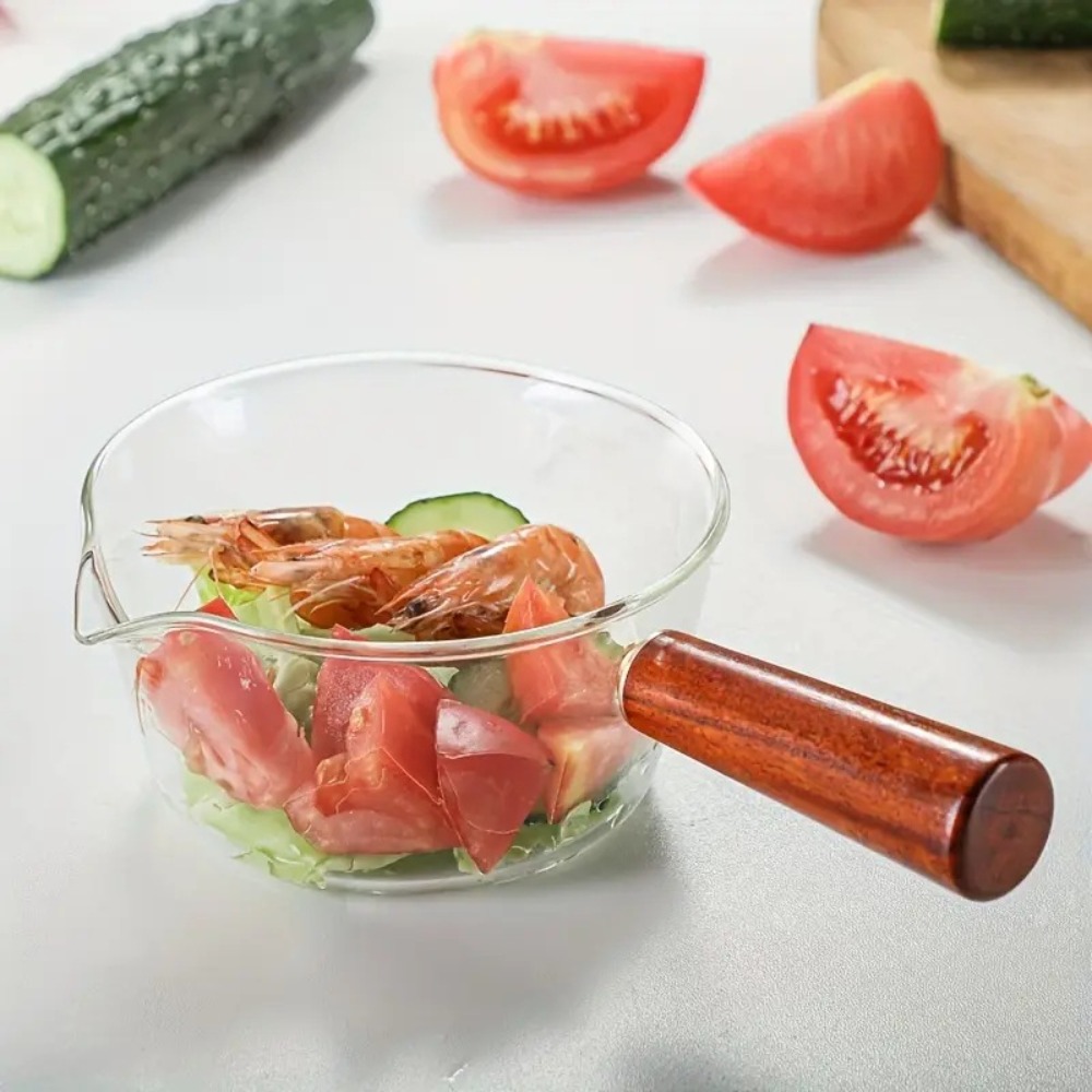Baby Food Warmer - Elegante Pentola in Vetro con Manico