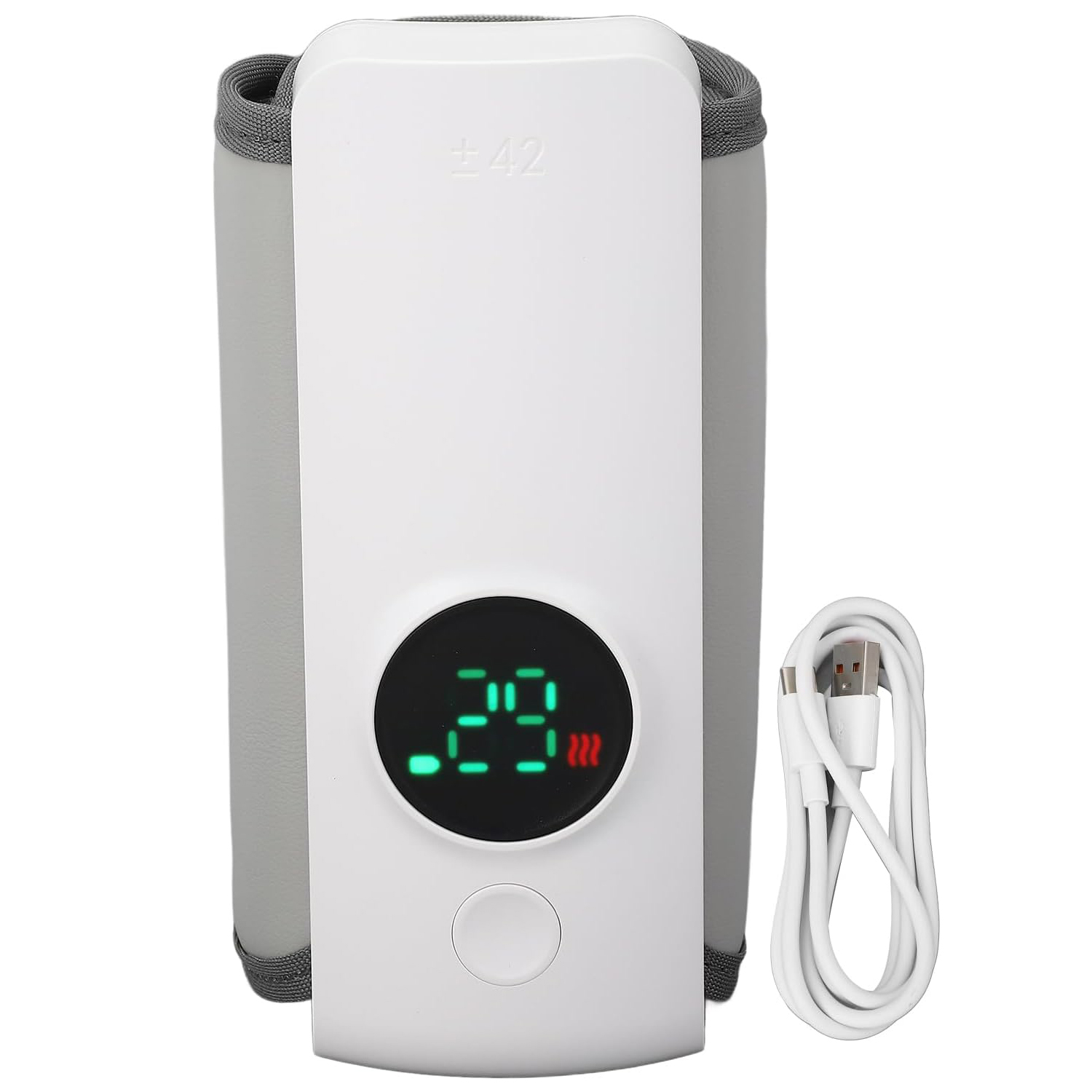 Baby Food Warmer - Scaldabiberon portatile NNQ-2 con batteria ricaricabile