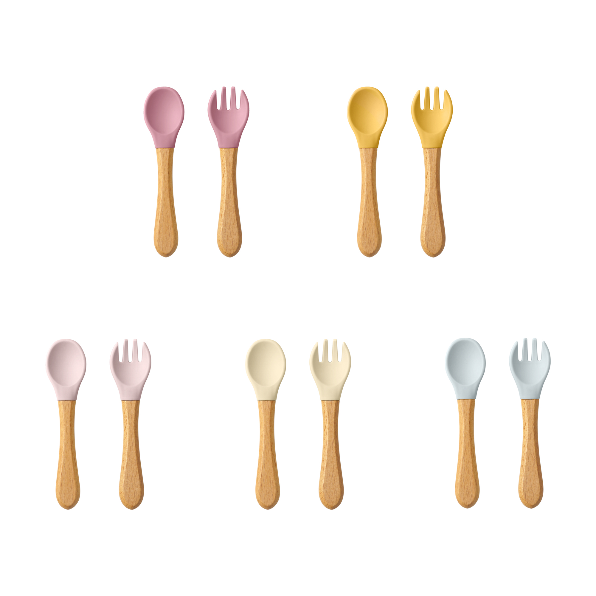 Baby Food Product - 2PCS Cucchiai per l'apprendimento del bambino