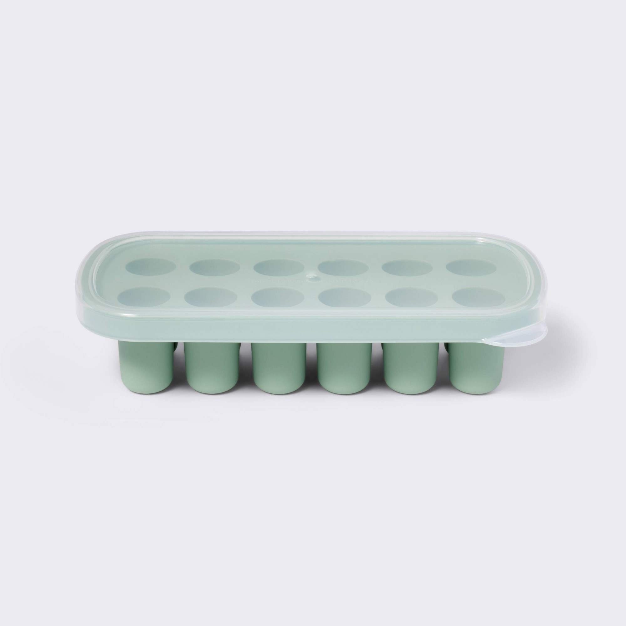 Baby Food Freezer Tray - Vaschetta Verde per Congelatore Alimenti per