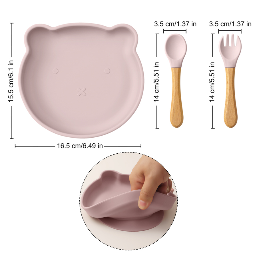 Colore Bambini 3PCS Orso Del F - Self Feed Spoon recensione e prezzo