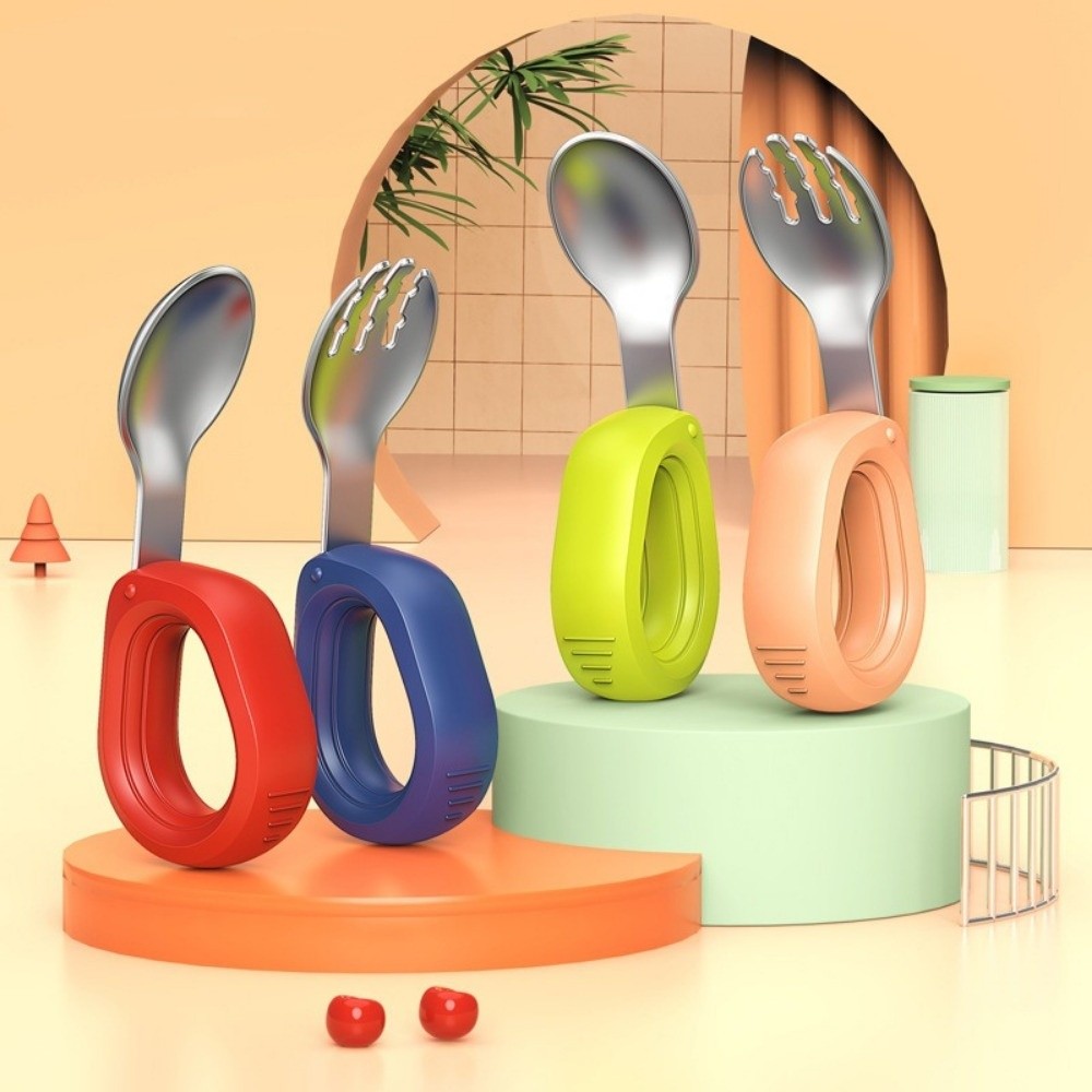 Manico in silicone Set di cucc - Self Feed Spoon recensione e prezzo