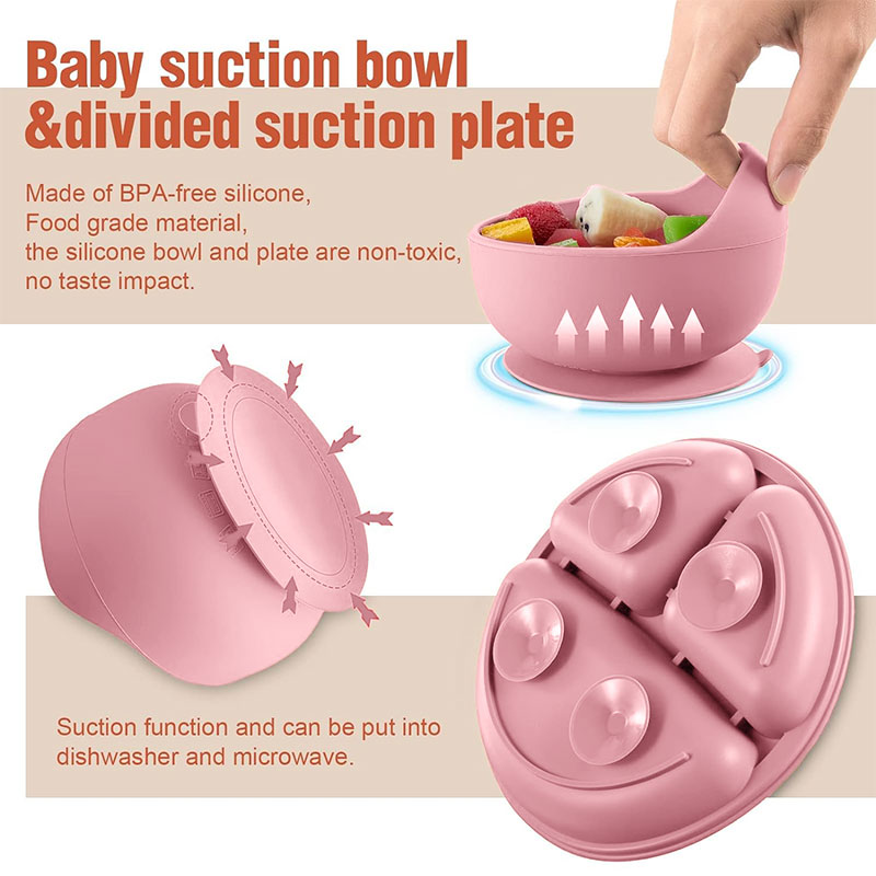Set di stoviglie in silicone p - Baby Food Product recensione e prezzo