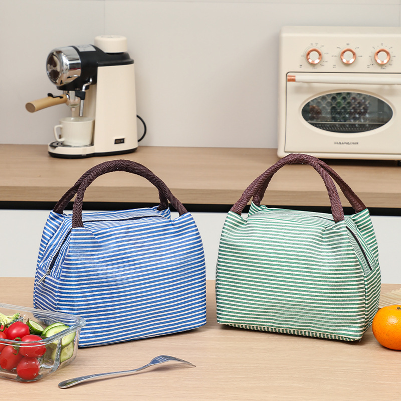 Borsa termica a righe a tenuta - Food Pouch Reusable recensione e prezzo