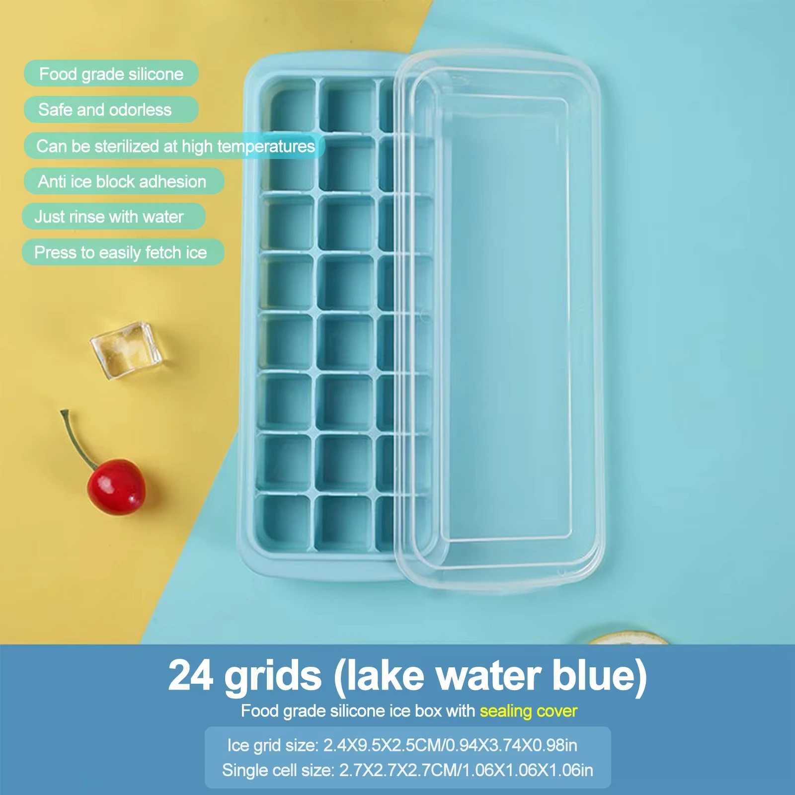 Vassoio per cubetti di ghiacci - Baby Food Freezer Tray recensione e prezzo