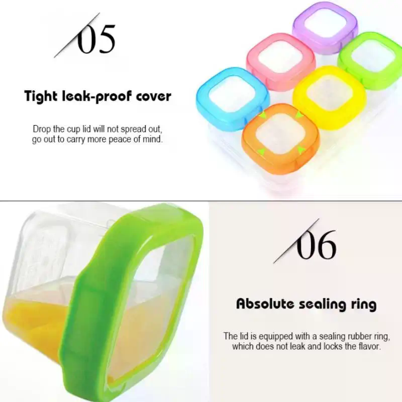 4/6 pezzi Contenitore per la c - Baby Food Freezer Tray recensione e prezzo