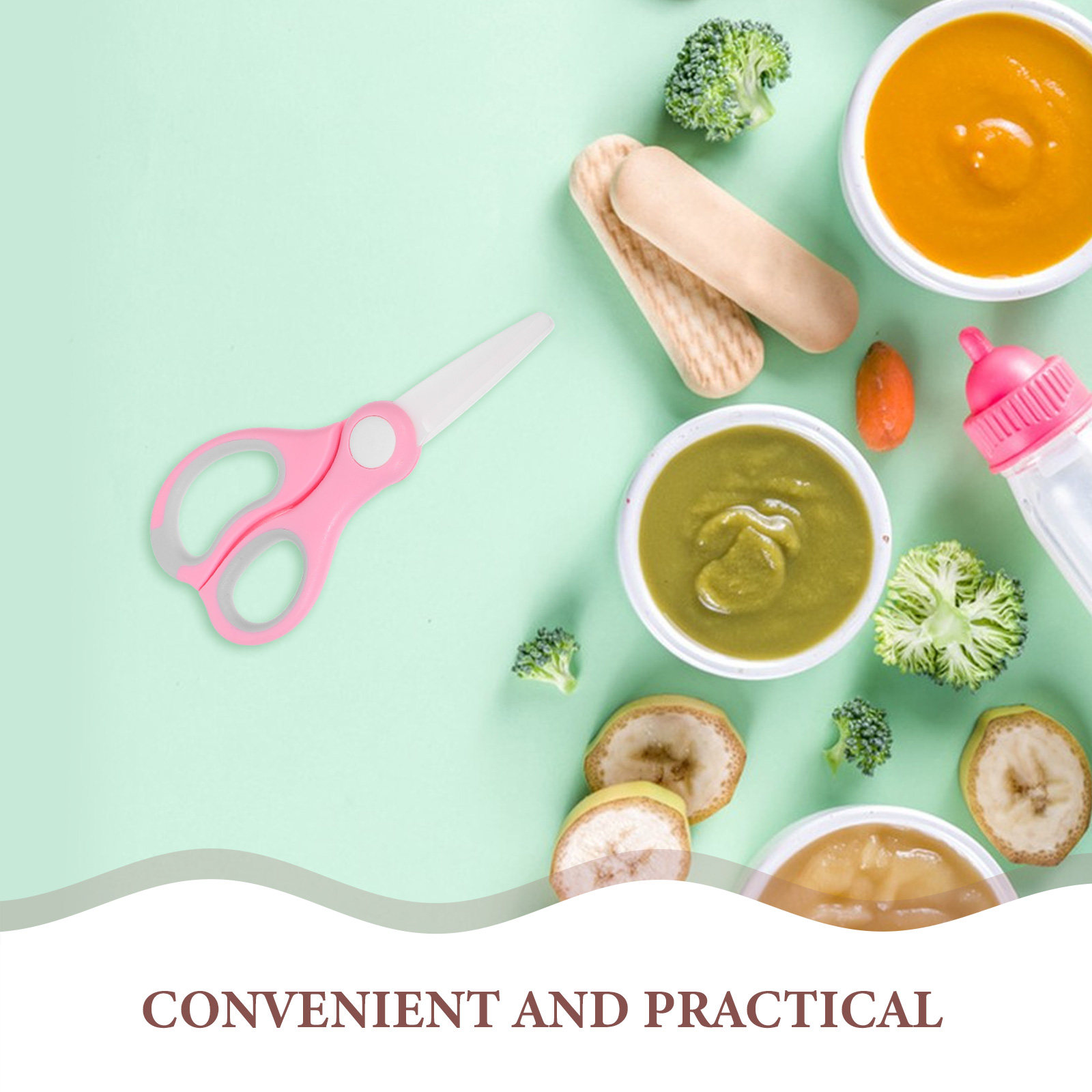 Forbici Portatili in Ceramica  - Baby Food Scissors recensione e prezzo