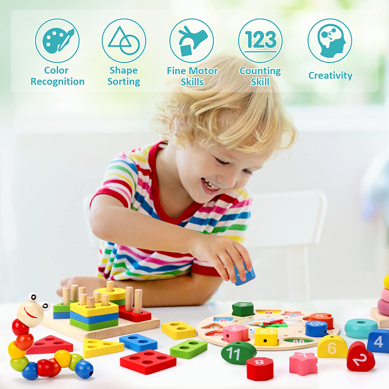 5-6 pz/set Montessori Giocatto - Baby Food Product recensione e prezzo