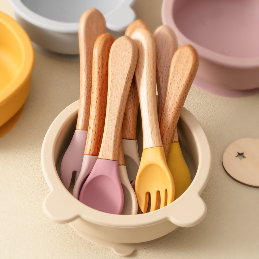 2PCS Cucchiai per l'apprendime - Baby Food Product recensione e prezzo