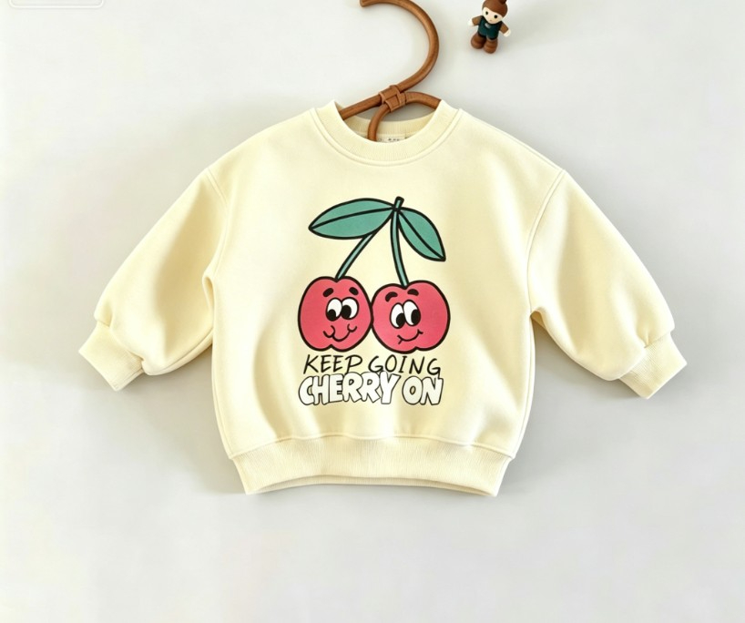 Felpa girocollo per bambini pi - Baby Food Apple recensione e prezzo